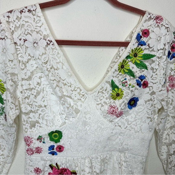 Anthropologie Adaline Lace Dress by Plenty by Tracy Reese Size 6 - Picture 6 of 16